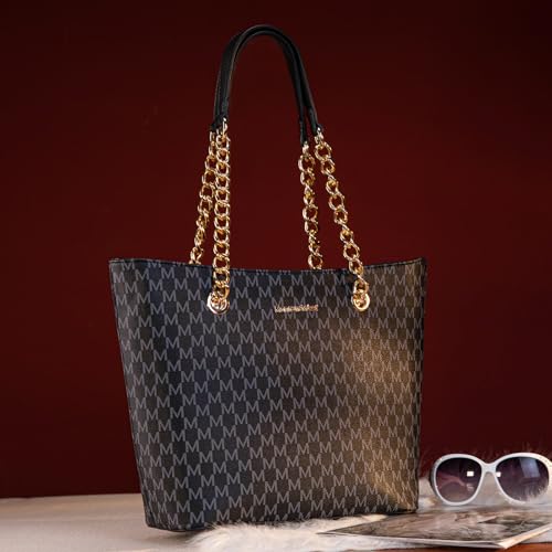 Montana West Tote Handbag with Multiple Pockets