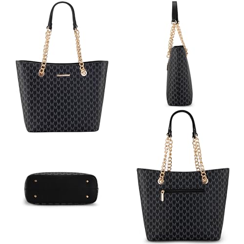 Montana West Tote Handbag with Multiple Pockets
