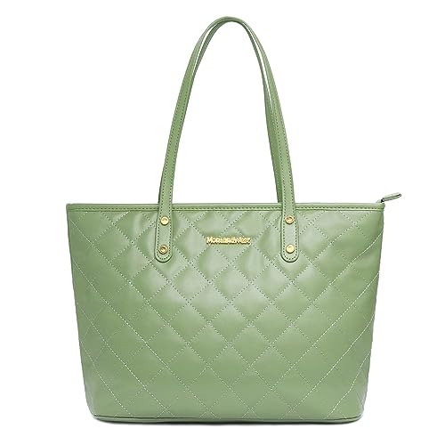 Montana West Quilted Women's Large Fashion Shoulder Bag