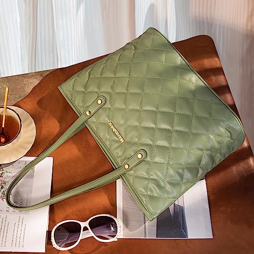 Montana West Quilted Women's Large Fashion Shoulder Bag