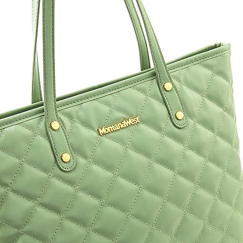 Montana West Quilted Women's Large Fashion Shoulder Bag