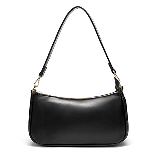 Retro Vegan Leather Shoulder Bag for Women Tote