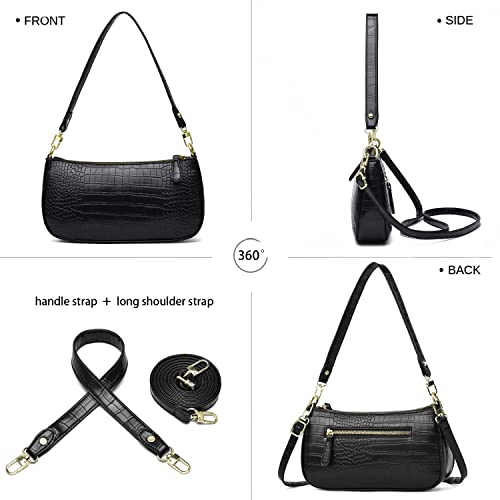 Retro classic crossbody bags and cute clutch purse