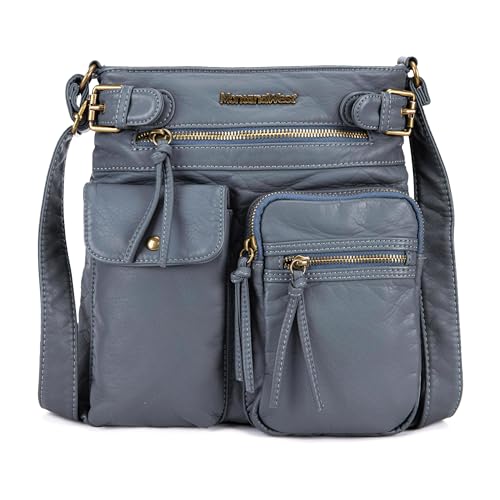 Montana West Leather Crossbody Bag for Women - MWC-A046-JEAN