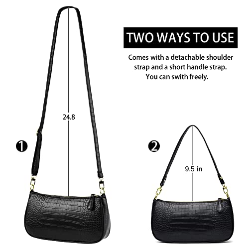 Retro classic crossbody bags and cute clutch purse