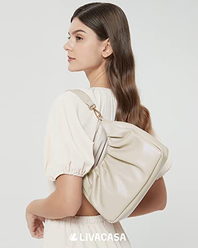 Women's Soft PU Leather Shoulder Bag with Pockets