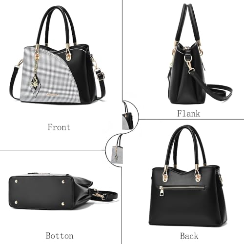 SiMYEER Top Handle Satchel Shoulder Bag for Ladies
