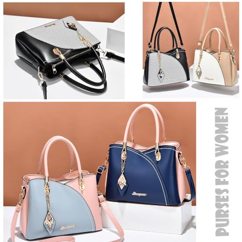 SiMYEER Top Handle Satchel Shoulder Bag for Ladies