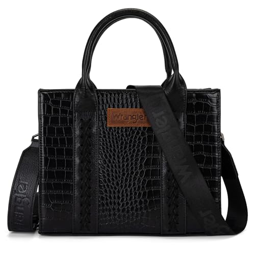 Stylish Wrangler Tote Bag with Top Handle Strap