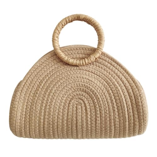 Women's Straw Beach Tote Bag - Perfect for Summer