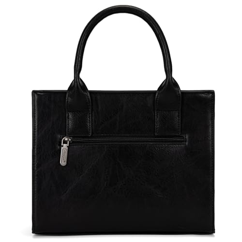 Stylish Wrangler Tote Bag with Top Handle Strap