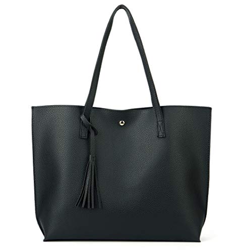 Nodykka Women Tote Bag Satchel Handbag PU Leather