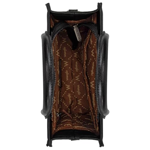 Stylish Wrangler Tote Bag with Top Handle Strap