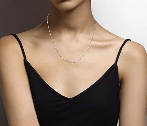 Italian Diamond-Cut Braided Rope Chain Necklace 925 Silver 20