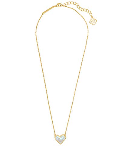 Kendra Scott Ari Heart Pendant Necklace, 14k Gold-Plated