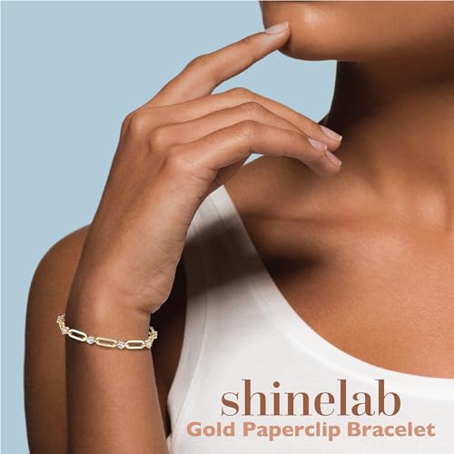 14K Gold Plated Couple Bracelets with CZ Jewelry
