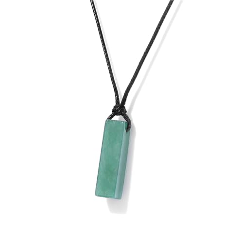 Handmade Green Aventurine Necklace for Men and Women