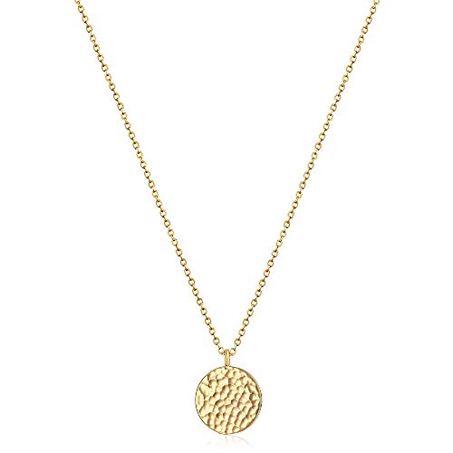 Full Moon Pendant Necklace in 14k Gold Fill