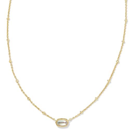 Kendra Scott Mini Elisa 14k Gold-Plated Pendant Necklace