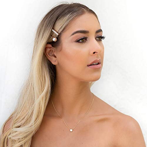 Tiny Dot Pendant Necklace in 14K Gold Plated