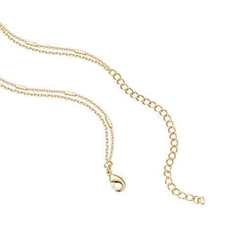 14K Gold Plated Sterling Silver Pendant Necklace