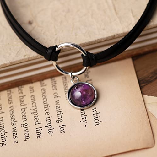 Gothic O Ring Crystal Choker Necklace