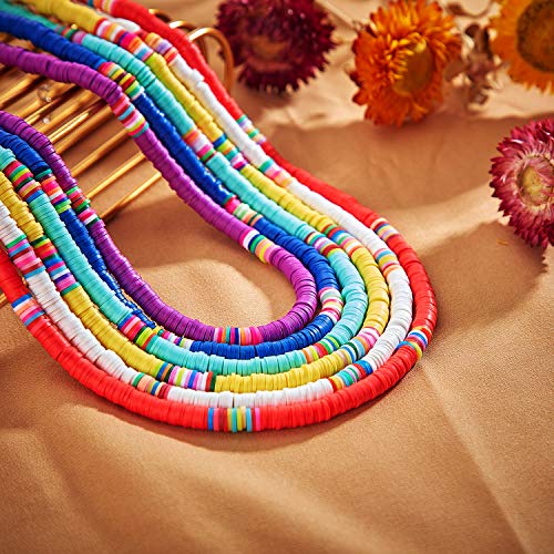 Colorful Beaded Choker Necklace Set for Women