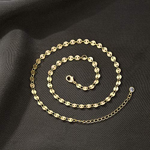 Dremmy Studios Gold Coin Choker Necklace for Women