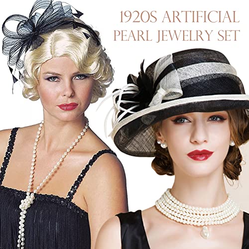 16-Piece Pearl Jewelry Set for Women