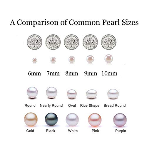 Elegant Natural Freshwater Pearl Jewelry Set for Women
