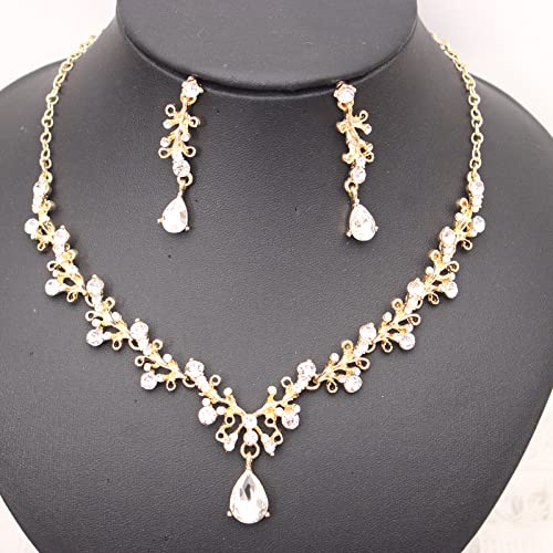 Elegant Austrian Crystal Jewelry Set for Women
