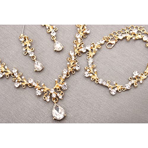 Elegant Austrian Crystal Jewelry Set for Women