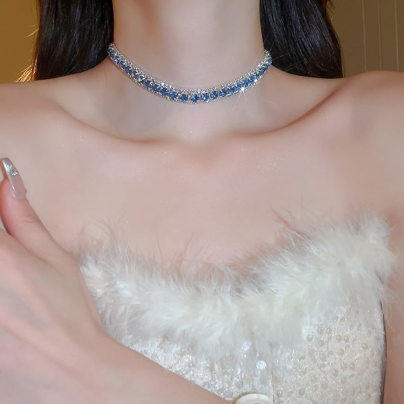 Silver-Plated Crystal Infinity Jewelry Set for Women