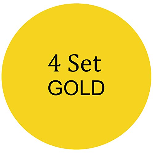 Elegant Gold Bridesmaid Jewelry Set of 4