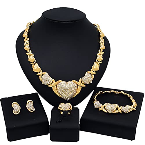 Elegant 18k Gold Jewelry Set for Women