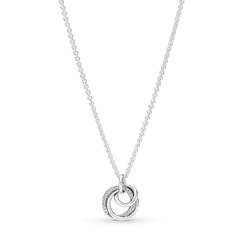 Pandora Always Encircled Pendant Necklace in Silver