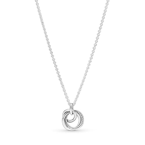 Pandora Always Encircled Pendant Necklace in Silver