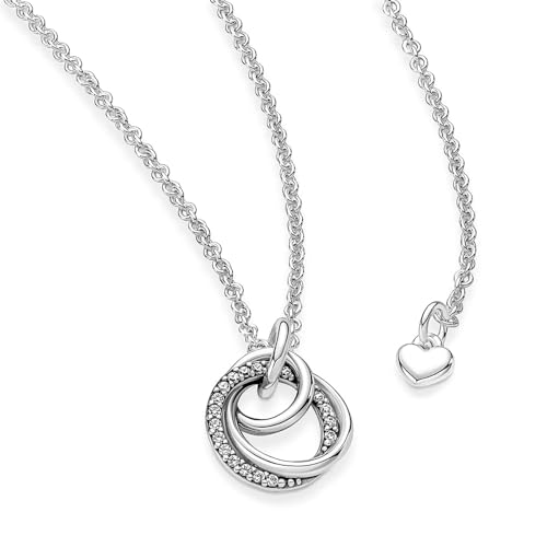 Pandora Always Encircled Pendant Necklace in Silver