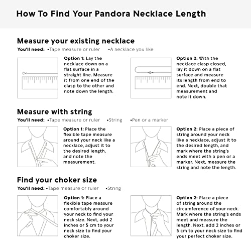 Pandora Always Encircled Pendant Necklace in Silver