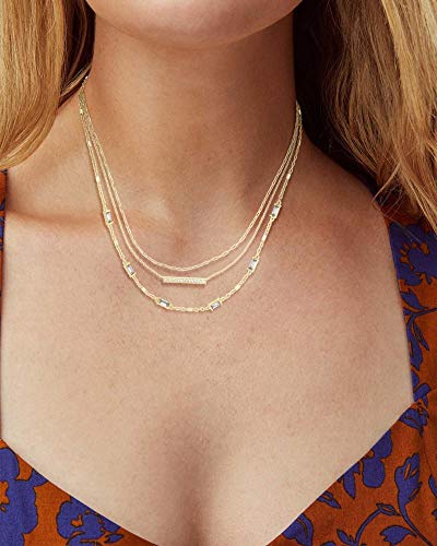 Kendra Scott Addison Gold Multi-Strand Necklace