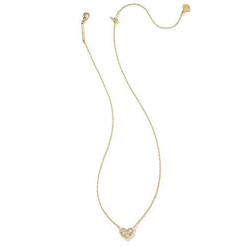 Kendra Scott Ari Gold-Plated Heart Necklace