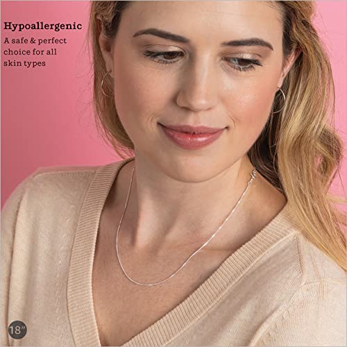 Trendy 18k Gold Plated Box Chain Necklace