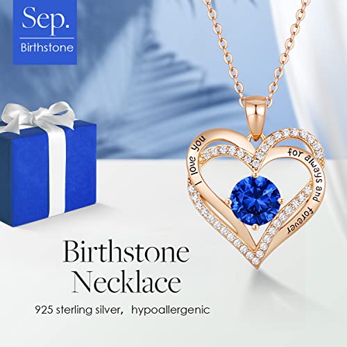 S925 Silver Heart Pendant Necklace for Her