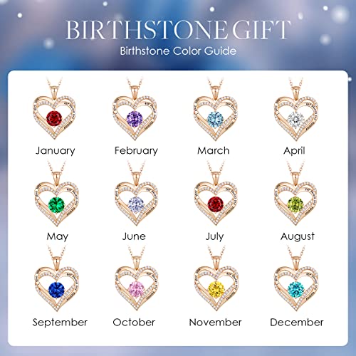 S925 Silver Heart Pendant Necklace for Her