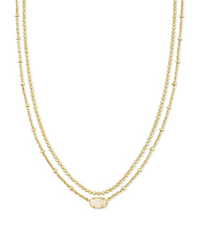 Kendra Scott Emilie Iridescent Drusy Necklace