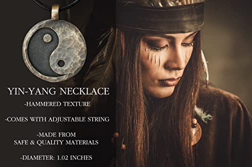 Yin Yang Pendant Necklace for Men and Women