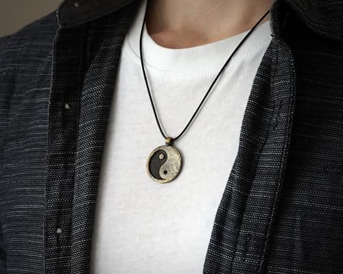 Yin Yang Pendant Necklace for Men and Women