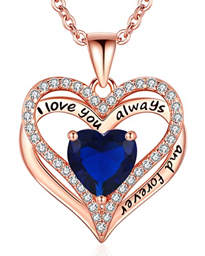 S925 Sterling Silver Heart Necklace for Her