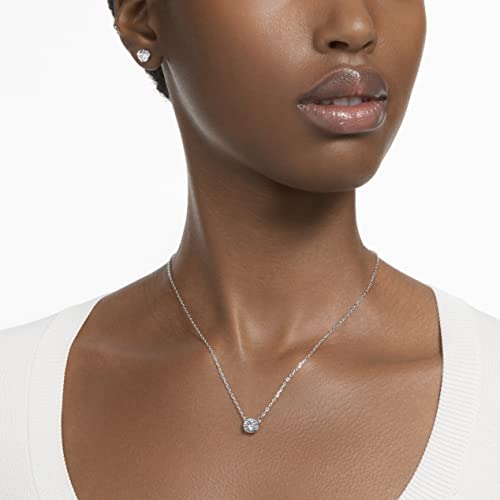 Clear Crystal Swarovski Constella Jewelry Set with Rhodium