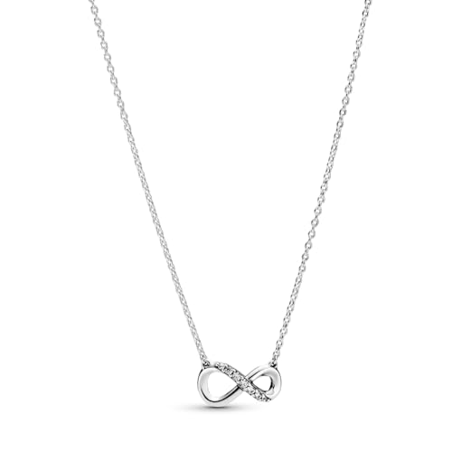 Pandora Sparkling Infinity Necklace - Elegant Women's Jewelry